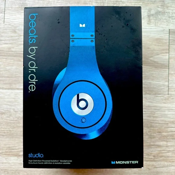 Beats by Dre | Headphones | Dr Dre Beats Studio St Gen Blue